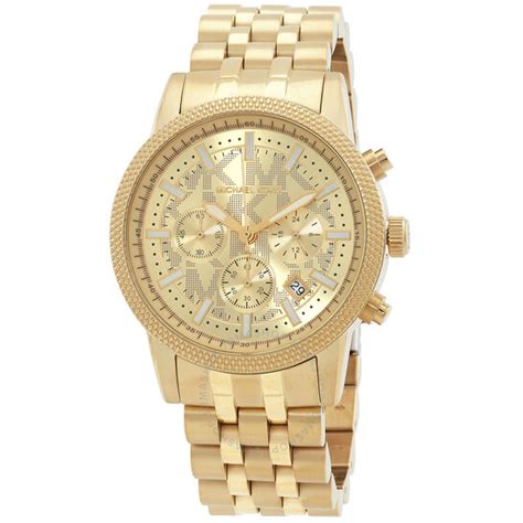 hutton michael kors|Michael Kors Men's Hutton Chronograph Gold.